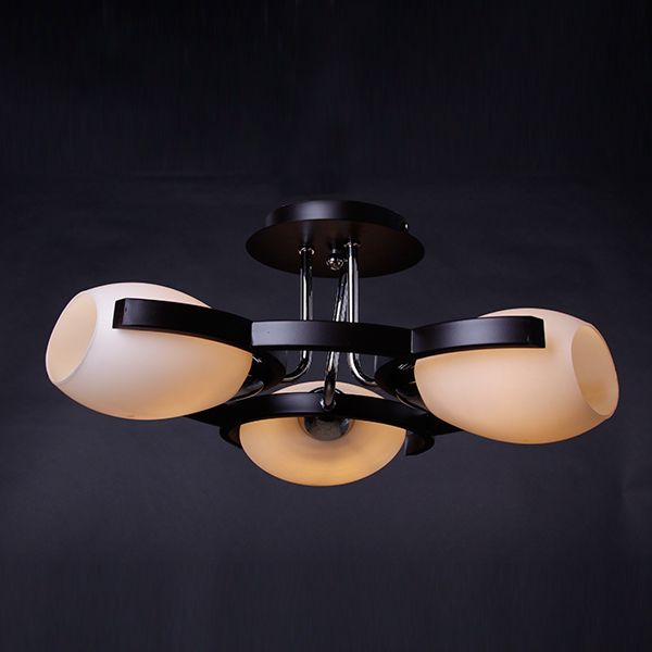 Люстра подвесная Victoria Lighting Odeon/PL3 3x40 Вт E14 венге 