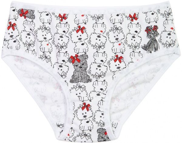 Труси для дівчинки KOSTA 0377-7 р.110-116 білий 