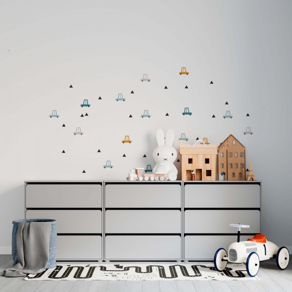 Стикеры-паттерны Lipastick Cars 120х20 см 7010620227