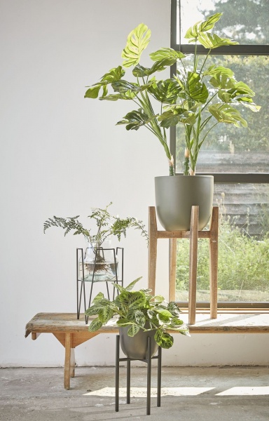 Вазон керамічний Edelman Tusca 25 см круглий 8,95 л зелений оливковий (1057291) 