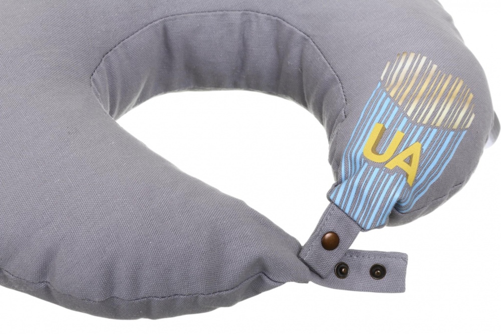 Подушка дорожня UA La Nuit 30x35 см сірий