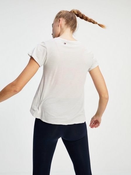 Футболка Tommy Hilfiger PERFORMANCE LBR TOP S10S100444-PSU XS білий