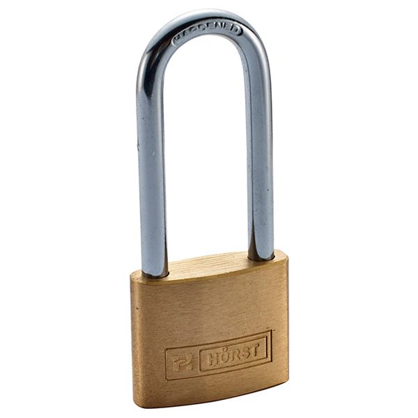 Замок навесной Horst HR-B1L-40E открытый (амбарный) 