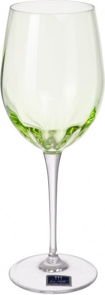 Набор бокалов для вина Monalisa Allegria Green 470 мл 6 шт. Vema 