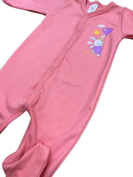 Комбинезон для девочки Bambinelli р.80 коралловый Кмб300-4 