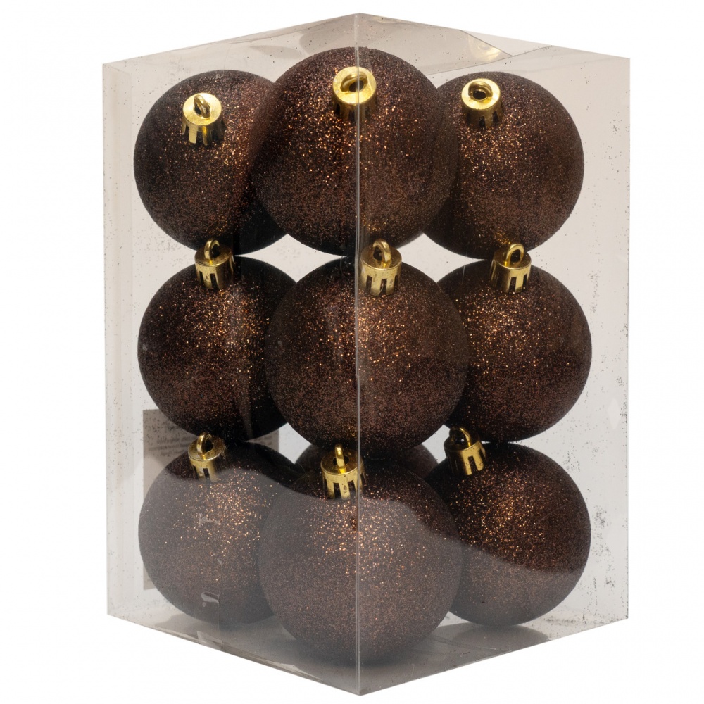 Набір ялинкових куль 892180 d 60 мм 12 шт./уп.