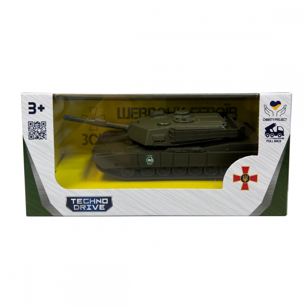Модель TechnoDrive 1:32 серії Шеврони Героїв Танк 1 ОТБр 250332W2