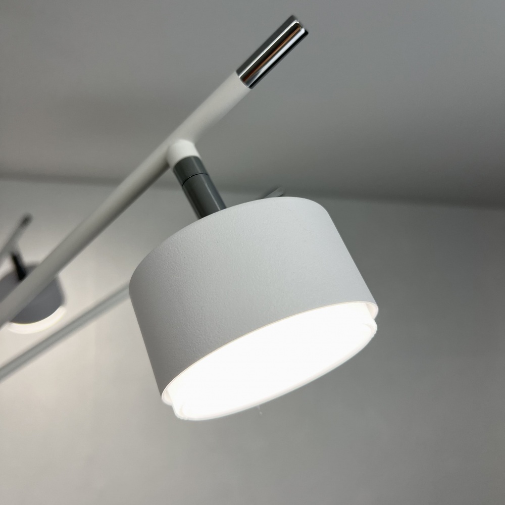 Люстра потолочная Luminaria Mary 7xGX53 белый с хромом MARY 7xGX53 WHITE/CHROME