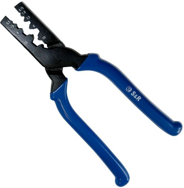 Кліщі обтискні неізольованих наконечників S&R 580075016