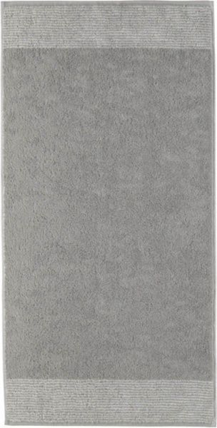 Полотенце Rock 80x150 см серебряный Cawo 