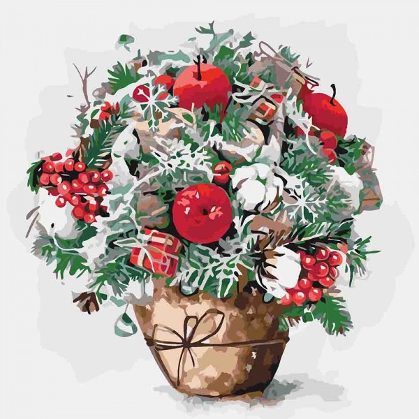 Картина по номерам Яблоневый привкус Идейка 