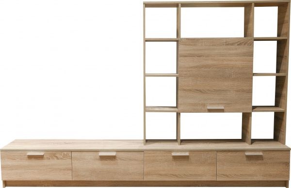 Стенка Капри дуб сонома трюфель 