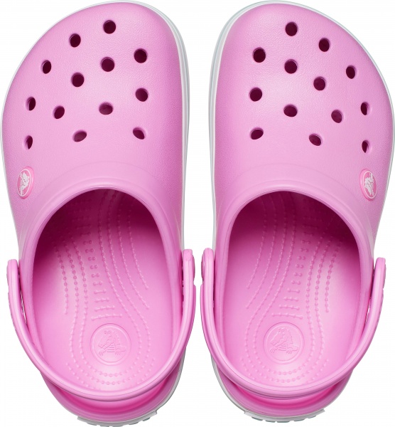 Сабо Crocs CROCBAND KIDS CLOG 207006 207006-6SW р.29-30 рожевий