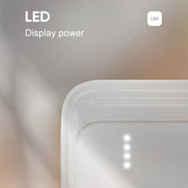 Внешний аккумулятор (Powerbank) ColorWay Slim USB QC3.0 + USB-C PD 18W 10000 mAh white (CW-PB100LPG3WT-PD) 