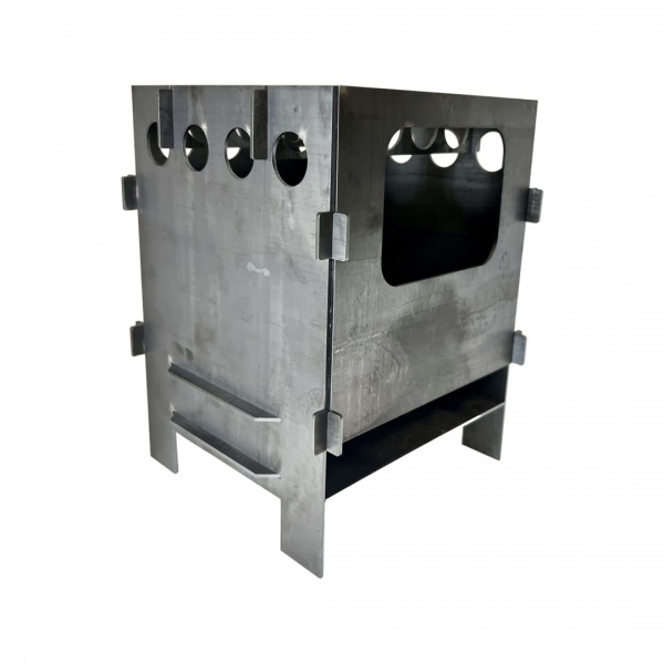 Мангал-печь Треска SG-762 разборный 180х180х230 мм