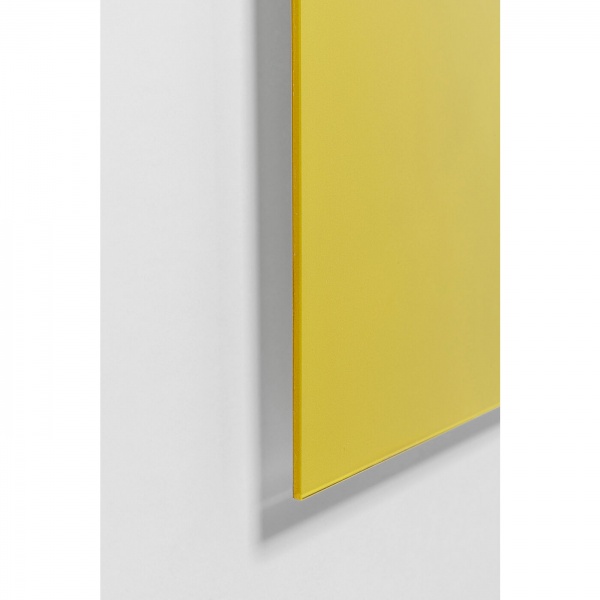 Картина на стекле Букет желтой красоты 100x100 см KARE Design 54432 