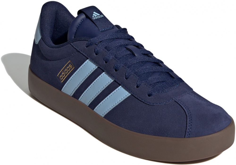 Кросівки чоловічі Adidas VL COURT 3.0 DKBLUE/CLESKY/GOLDMT JP7537 р.41 1/3 блакитні