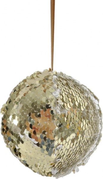 Куля з паєтками d100 MC26-250759 шампань