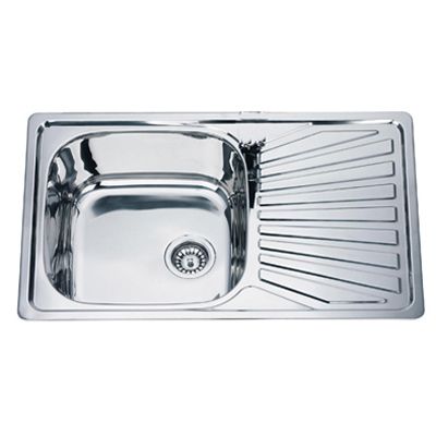 Мойка врезная Formix FM7848DK-L 78x48 см чаша слева