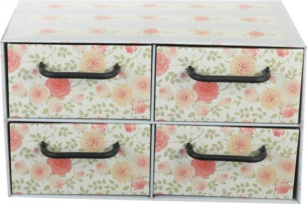 Комод картонний Miss Space Provenzale 4 відділення блакитний