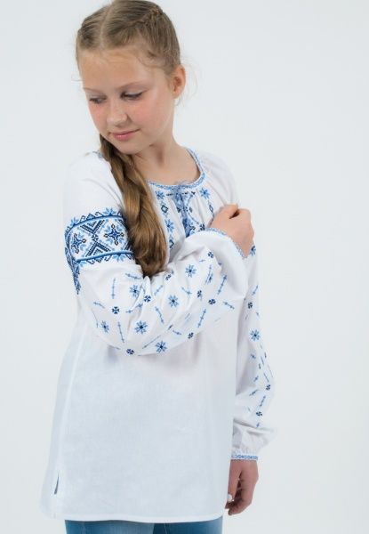 Вишиванка Гармонiя Веснянка р.122 синій 33333 