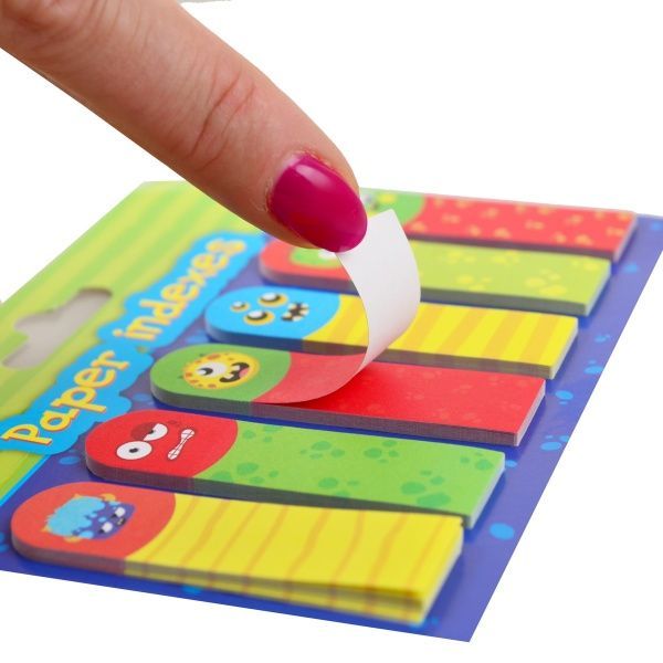 Стікери Funny Monsters 50х15 мм 120 шт. YES