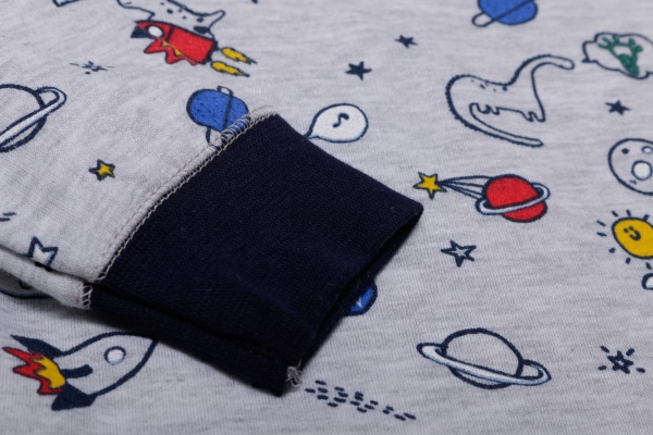 Піжама дитяча для хлопчика Фламінго 109-307 р.80 меланж 