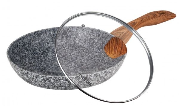 Сковорода з кришкою 26x6,9 см MK-FP4526G Maxmark