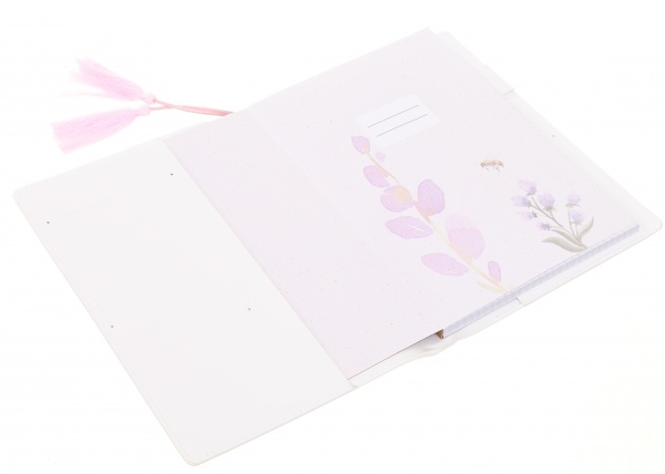 Книга для записей Летние нотки с кисточками А5 80 листов клетка