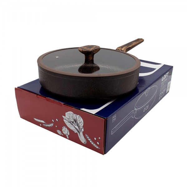 Сотейник с крышкой Loft 24 см 210424/1 Riley&Tailor