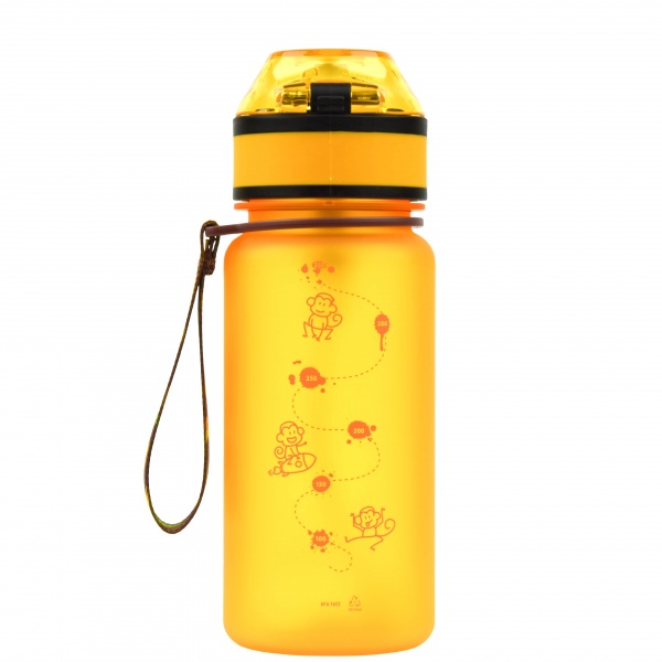 Бутылочка для воды LittleBig 350 мл оранжевая