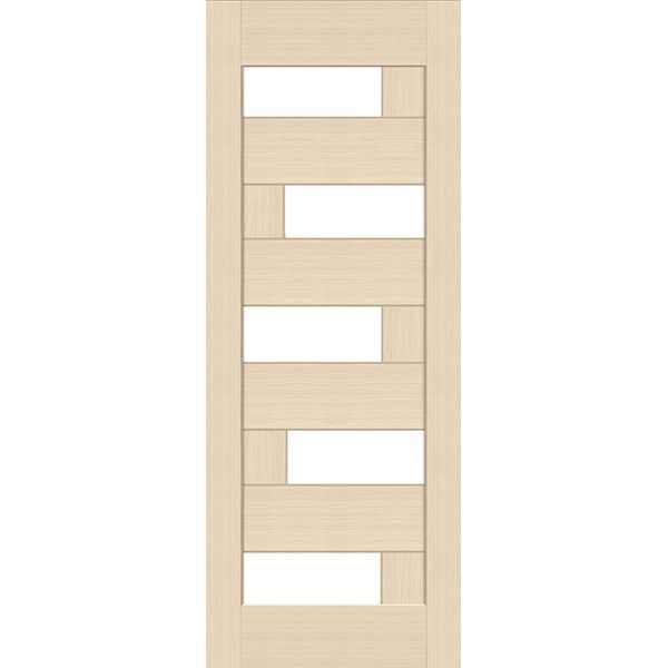 Дверное полотно ОМіС Домино ПО 900 мм дуб латте