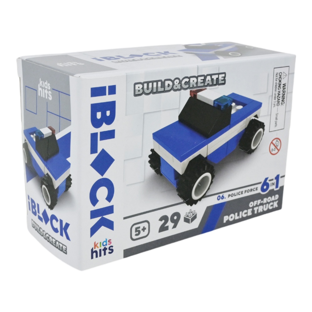 Конструктор Iblock Kids hits JUNIOR Полиция (в ассортименте) KH51/005