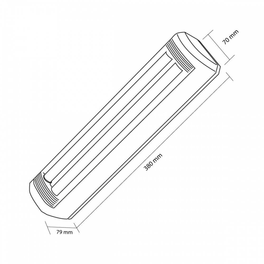 Фонарь аварийный HALUX GL-37699-1 600 Lm белый