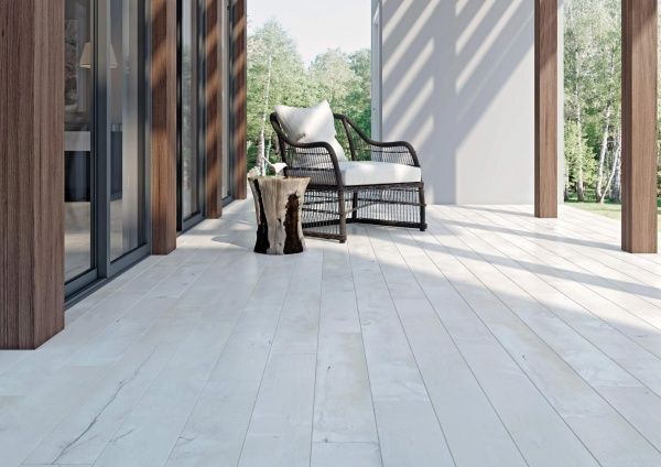 Плитка Zeus Ceramica Chalet white ZZXCH1R 15x90 