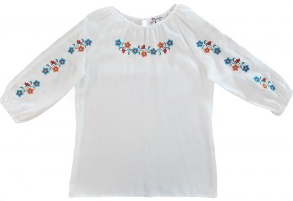 Вишиванка для дівчаток Едельвіка 237-20/00 р.122 білий 