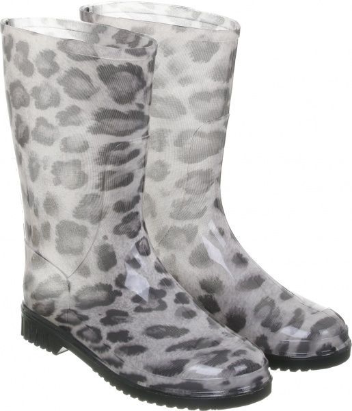 Чоботи Alisa Line Леопард р.40 сірий