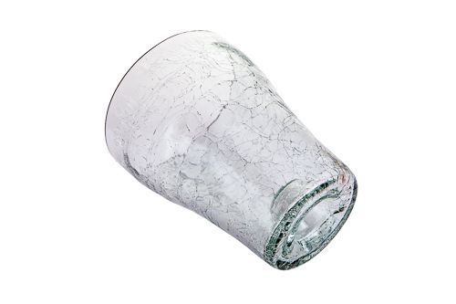 Кашпо для орхидей стеклянное 16,5 см круглый 2 л прозрачный 