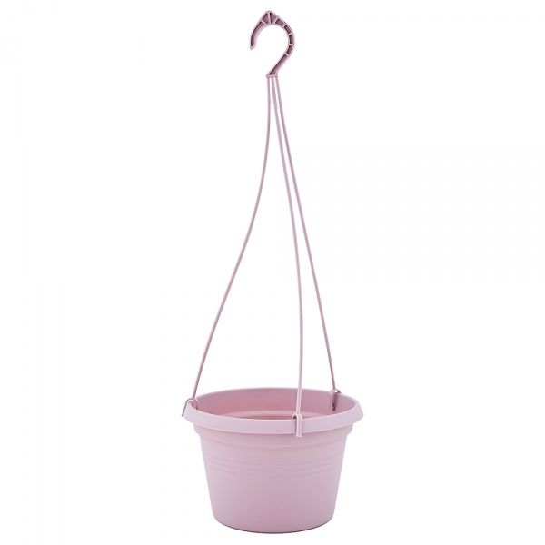 Горщик пластиковий Алеана Глорія з підвіскою 25х16 круглий 4,0 л фрезія (115019) 