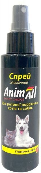 Спрей AnimAll для ротовой пасти собак и котов 100 мл