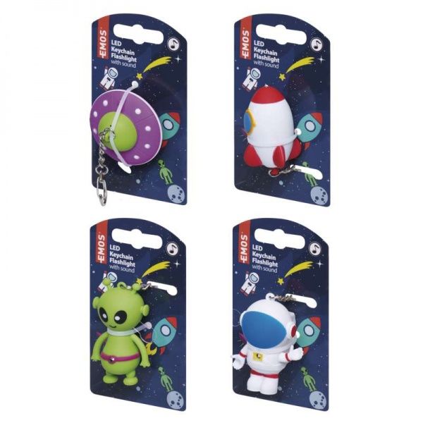 Брелок-фонарик Emos 3xLR54 Р4712 в ассортименте 