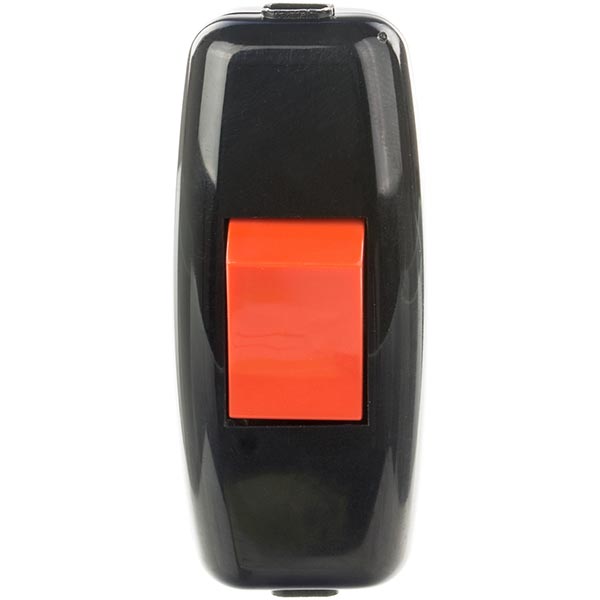 Выключатель для бра 6 А 250В IP20 черный 715-1121-611