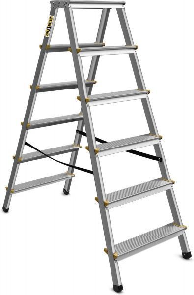 Лестница-стремянка Drabest PRO двусторонняя 2х6 (DD6-150) 