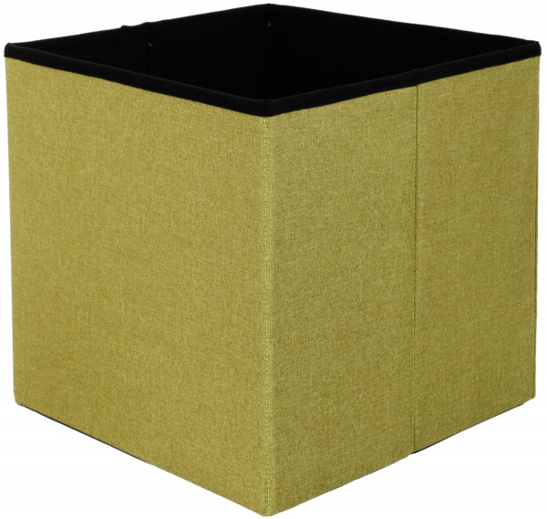 Ящик-пуф складаний 40522220-1 зелений 380x380x380 мм