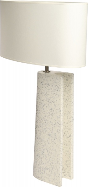 Настольная лампа декоративная Bernardo с абажуром белый 