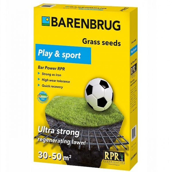 Семена Barenbrug газонная трава Barpower RPR 1 кг