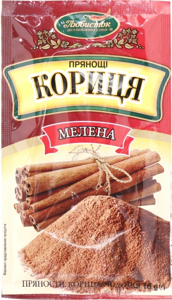 Кориця 16 г Любисток (4820076011603) 