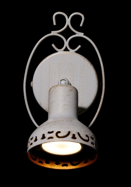 Спот Arte Lamp A5219AP-1WG 1x35 Вт GU10 бело-золотистый Focus 