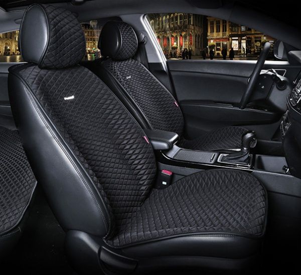 Накидка на сидіння Carfashion Palermo Front 21750 2 шт. чорний