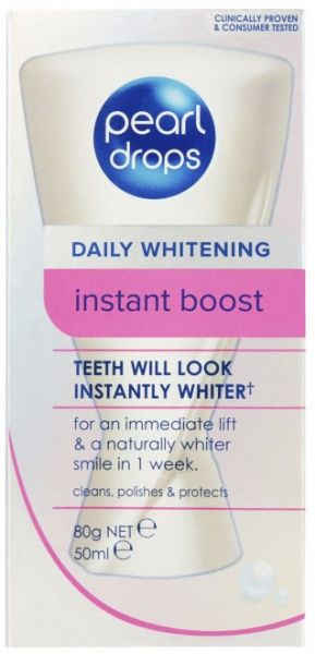 Полироль для зубов Pearl drops отбеливающий Instant Boost 50 мл